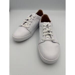 OLUKAI Pehuea Li 'ILI Women's Everyday Leather Sneakers White – Women’s Size 8